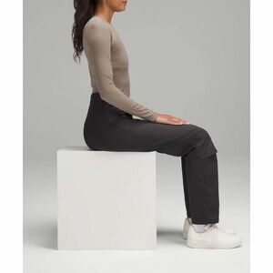Lululemon Seated-Fit Carpenter High-Rise Pant - Super Dark